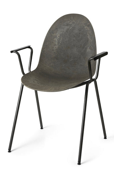 Mater Eternity Armchair Coffee Waste Dark – Vorderansicht