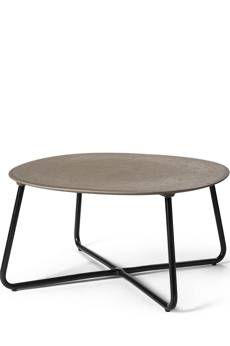 Lily Lounge Table Coffee Waste Dark – Vorderansicht