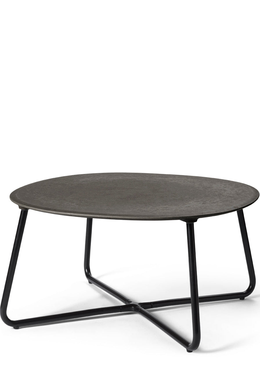Lily Lounge Table Coffee Waste Black – Vorderansicht