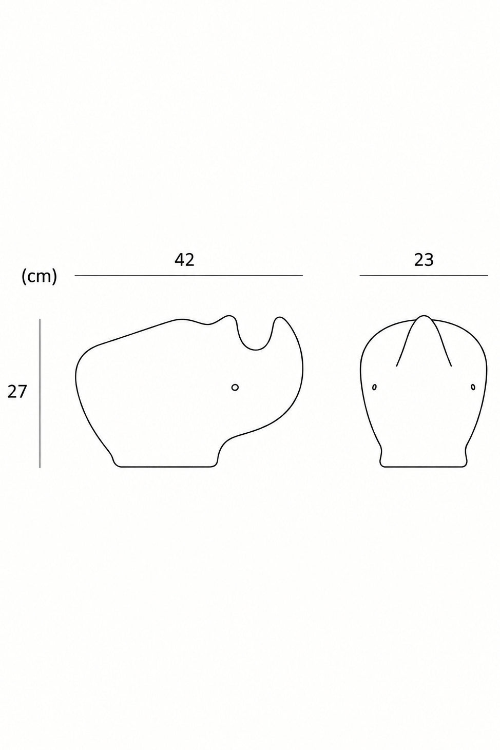 Rhino-Lampe strawberry, Ansicht 6