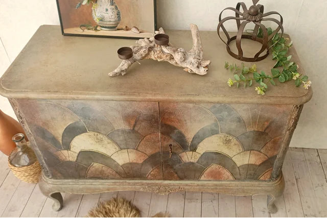 Holz Schrank Kommode Upcycled Antik Grunge - Re:design Unikat von Mö.beleben