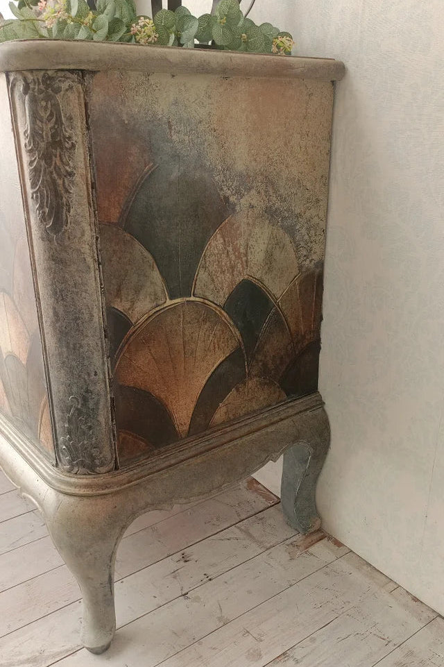 Holz Schrank Kommode Upcycled Antik Grunge - Re:design Unikat von Mö.beleben